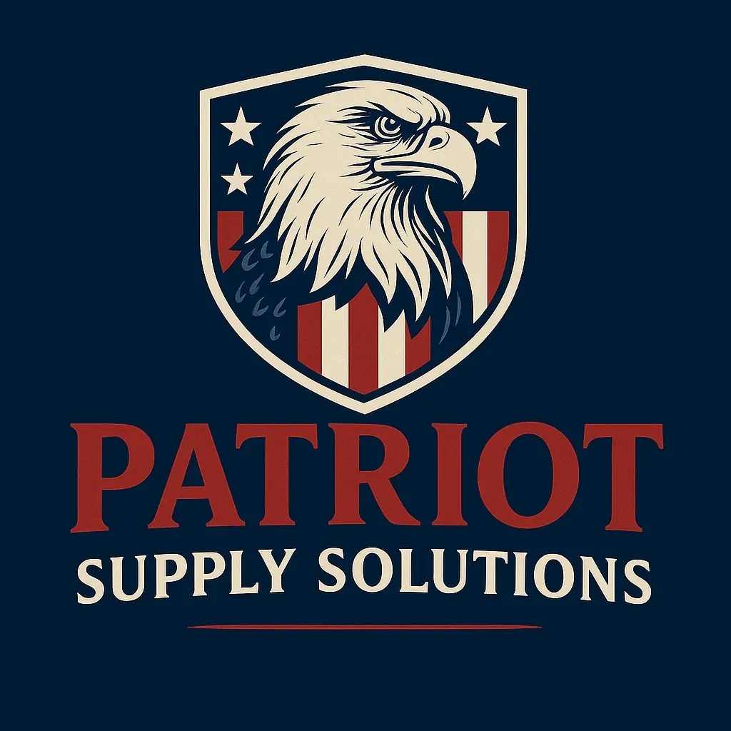 Patriot Supply Solutions eagle shield logo